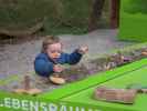 Nils auf der Schlossinsel im Nationalparkzentrum Schloss Orth, 150 m