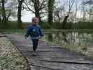Nils auf der Schlossinsel im Nationalparkzentrum Schloss Orth, 150 m