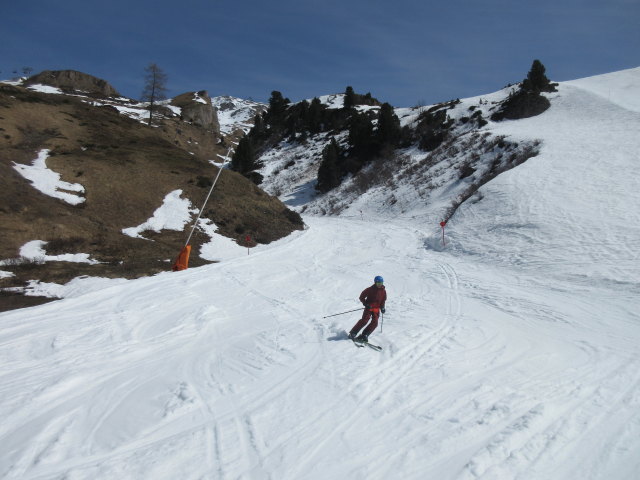 Stefan auf der Piste 40 (18. Apr.)