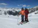 Ich und Stefan auf der Piste 7 (17. Apr.)