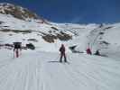 Stefan auf der Piste 40c (18. Apr.)