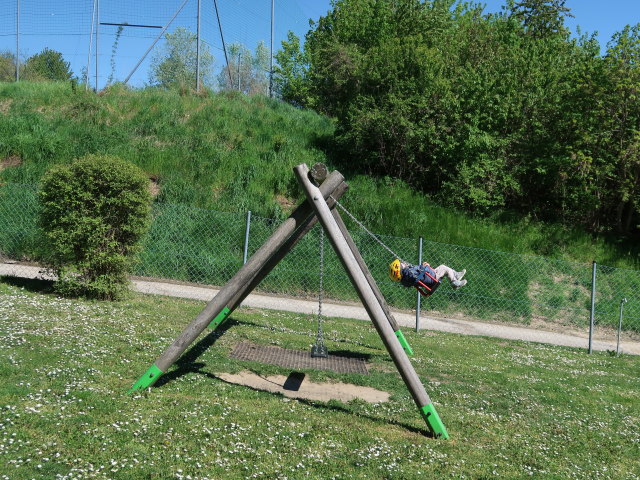 Nils am Spielplatz Oberrohrbach