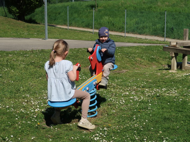 Nils am Spielplatz Oberrohrbach