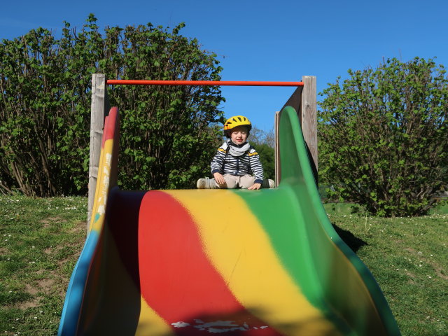 Nils am Spielplatz Oberrohrbach
