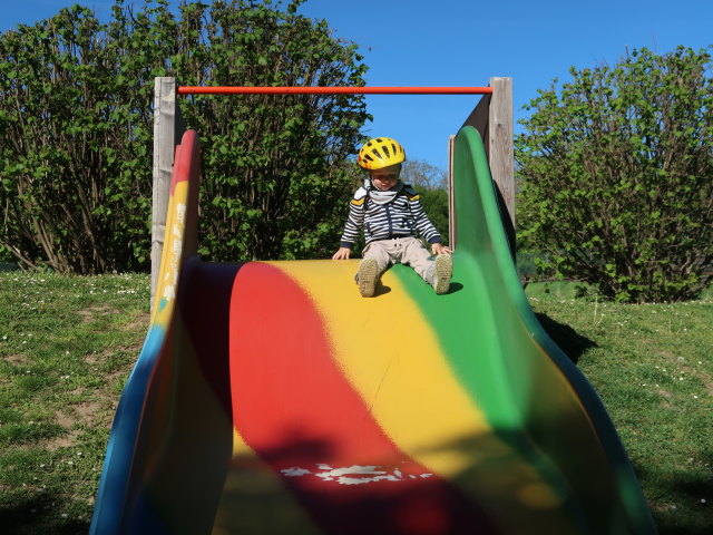Nils am Spielplatz Oberrohrbach