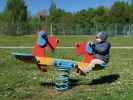 Nils am Spielplatz Oberrohrbach