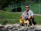 Nils und ich am Spielplatz Oberrohrbach