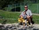 Nils und ich am Spielplatz Oberrohrbach