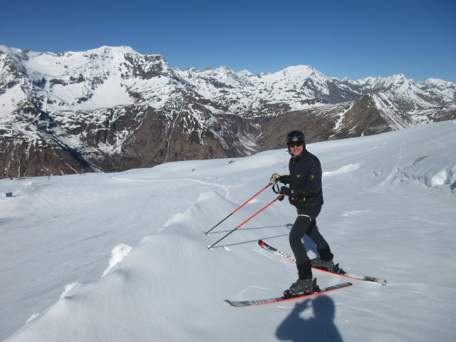 Frank neben der Schideckpiste