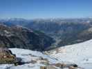 vom Kreuzkogel Richtung Nordosten