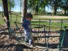 Nils am Generationenspielplatz Bad Pirawarth