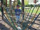 Nils am Generationenspielplatz Bad Pirawarth