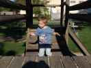 Nils am Generationenspielplatz Bad Pirawarth