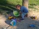 Nils am Generationenspielplatz Bad Pirawarth