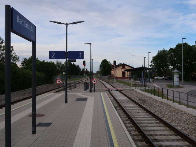 Bahnhof Bad Erlach, 312 m
