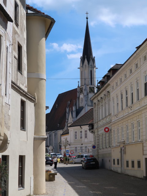 Mari&auml;-Himmelfahrt-Kirche in Melk (8. Mai)