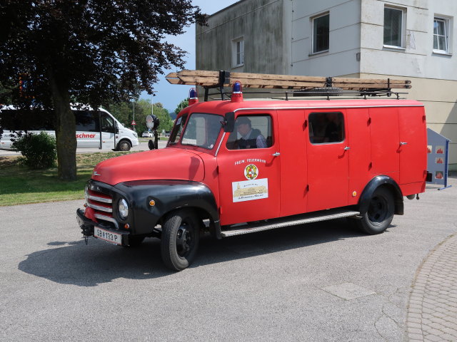 beim Erlauftaler Feuerwehrmuseum in Purgstall (9. Mai)
