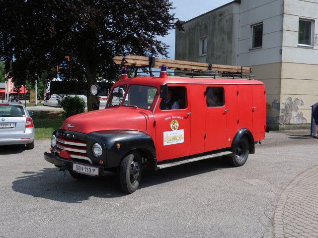 beim Erlauftaler Feuerwehrmuseum in Purgstall (9. Mai)