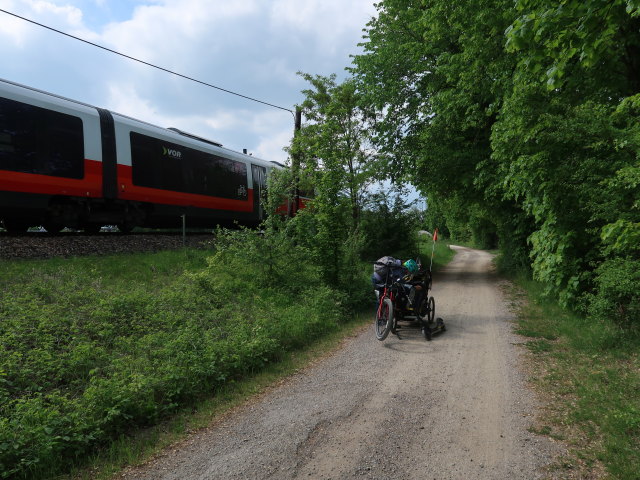 Sabine und Nils zwischen Purgstall und S&ouml;lling (9. Mai)