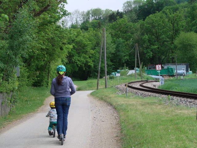 Nils und Sabine zwischen S&ouml;lling und Saffen (9. Mai)
