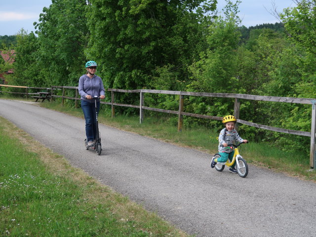 Sabine und Nils zwischen S&ouml;lling und Saffen (9. Mai)