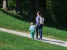 Nils und Sabine im Wildpark Hochrie&szlig; (9. Mai)