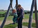 Nils und Sabine im Wildpark Hochrie&szlig; (9. Mai)