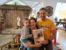 Nils, Sabine und ich im Erlauftaler Feuerwehrmuseum in Purgstall (9. Mai)