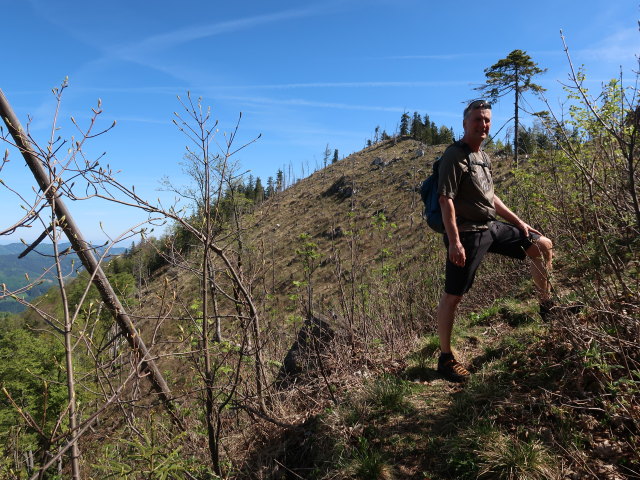 Frank zwischen Leckermoor und Wiesenalm