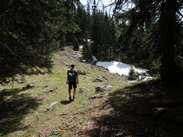 Frank zwischen Lahnerkogel und Ringkogel