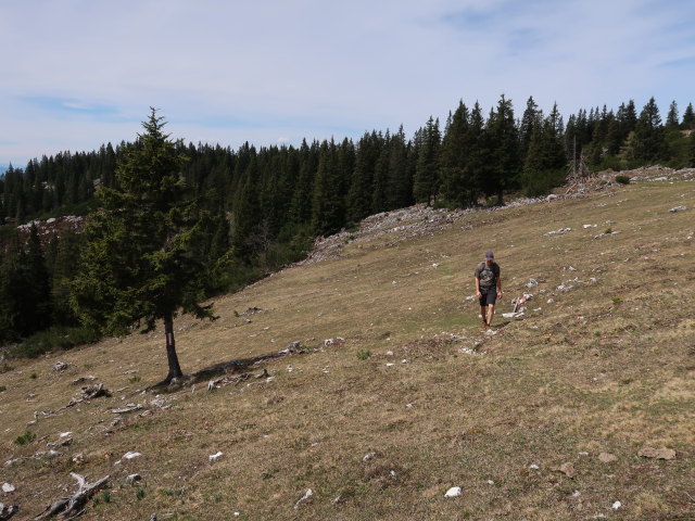 Frank zwischen Lahnerkogel und Ringkogel