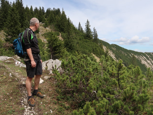 Frank zwischen Ringkogel und Planstiege