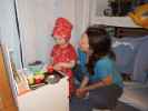 Nils und Sabine in unserer Wohnung