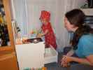Nils und Sabine in unserer Wohnung