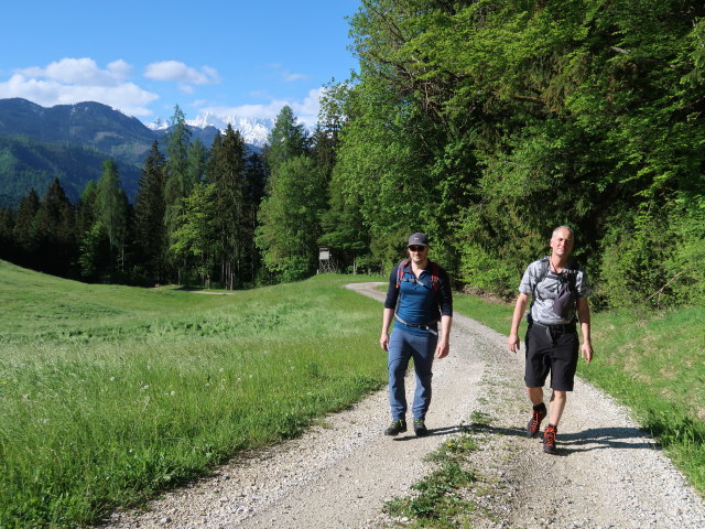 Thomas und Frank zwischen Bad Eisenkappel und Deutschmann