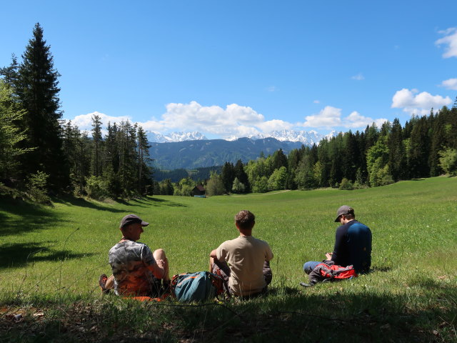 Frank, ich und Thomas am Preverniksattel