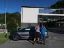 Frank und Thomas beim Bildungszentrum Bad Eisenkappel