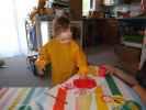 Nils und Sabine in unserer Wohnung