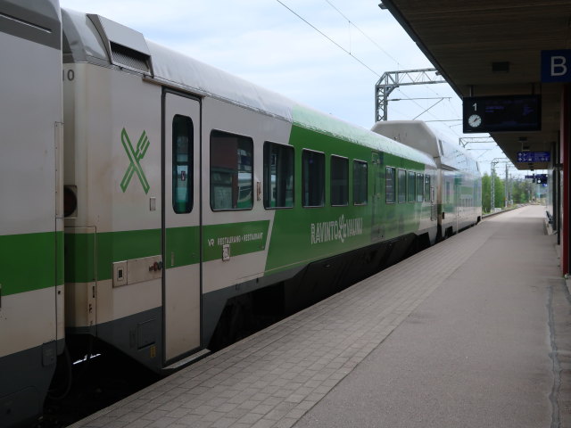 IC 13 im Lahden Rautatieasema (21. Mai)