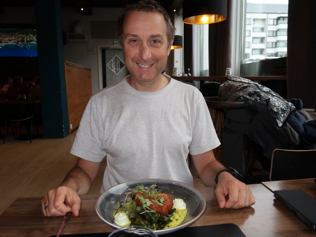Ich im Gastropub Mylly in Lahti (21. Mai)