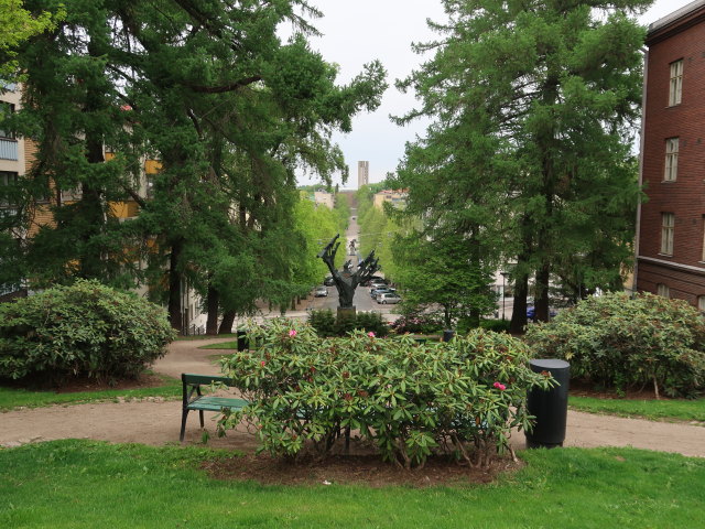 Eliel Saarisen Puisto in Lahti (22. Mai)