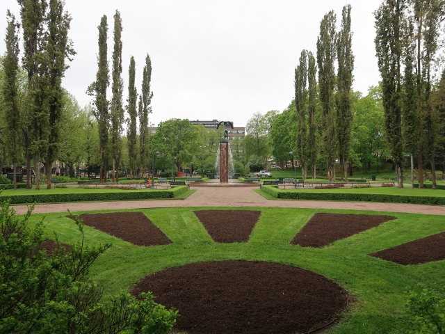 Sibeliuksenpuisto in Kotka (22. Mai)