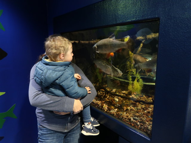 Sabine und Nils im Maretarium in Kotka (22. Mai)