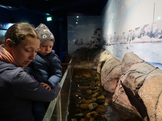 Sabine und Nils im Maretarium in Kotka (22. Mai)