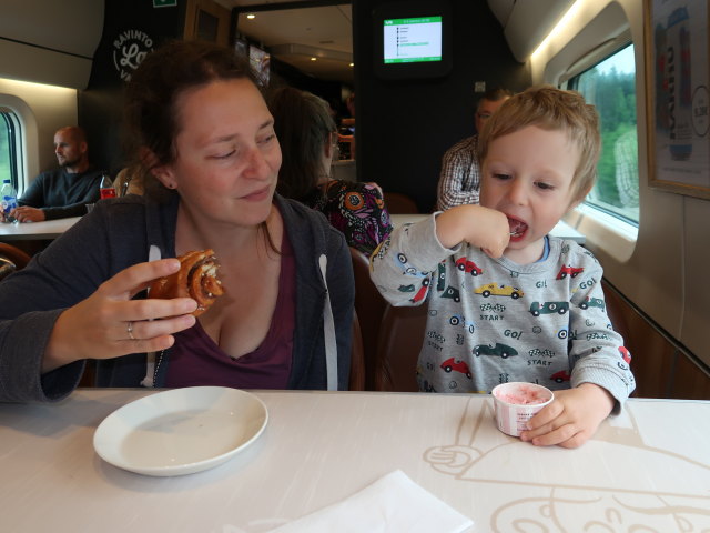 Sabine und Nils im HST 9 (24. Mai)