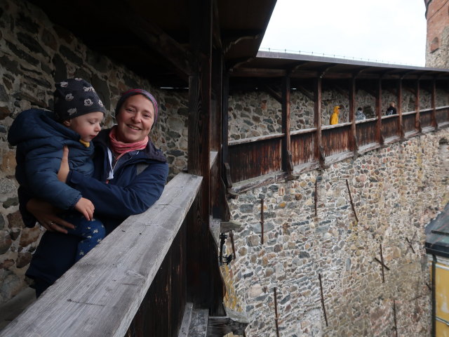 Nils und Sabine in Olavinlinna in Savonlinna (25. Mai)