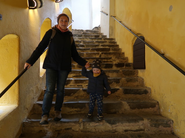 Sabine und Nils in Olavinlinna in Savonlinna (25. Mai)