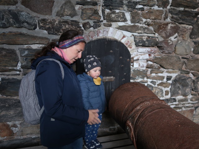 Sabine und Nils in Olavinlinna in Savonlinna (25. Mai)