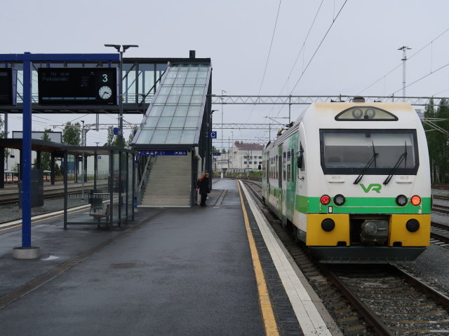 Reg 724 im Joensuun Rautatieasema (26. Mai)