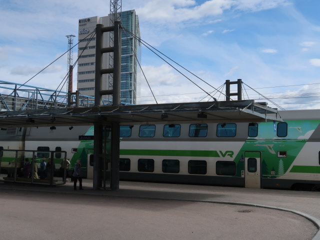 IC 144 im Jyv&auml;skyl&auml;n Rautatieasema (28. Mai)